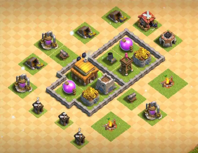 Best-farming-base-for-townhall-3-base-link