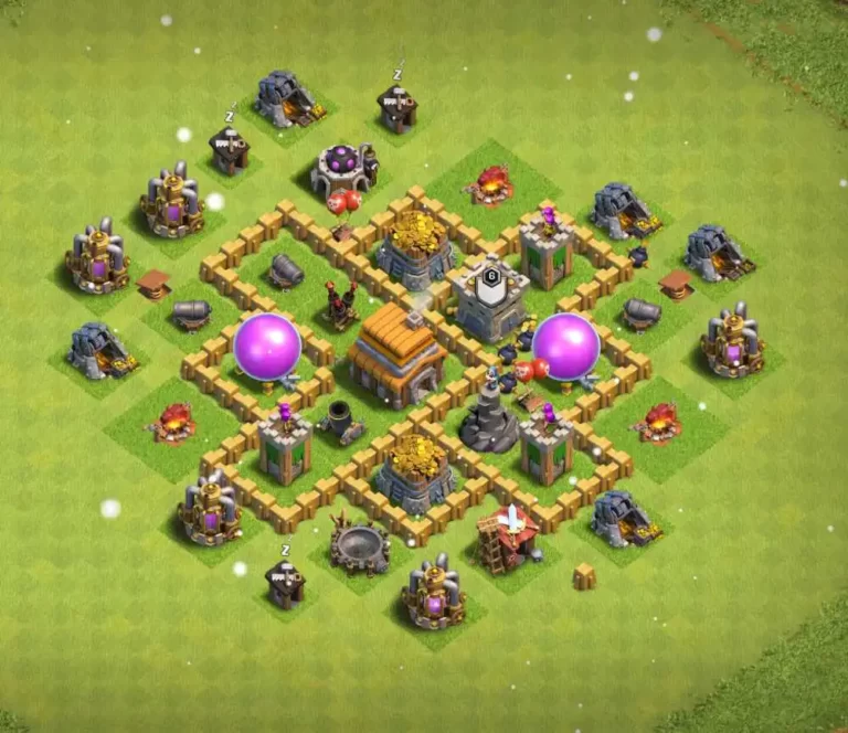 Best Town hall 5 Trophy and Hybrid Base 2023 | th5 base