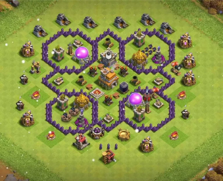 Best Town hall 7 Trophy and Hybrid Base 2023 | th7 base