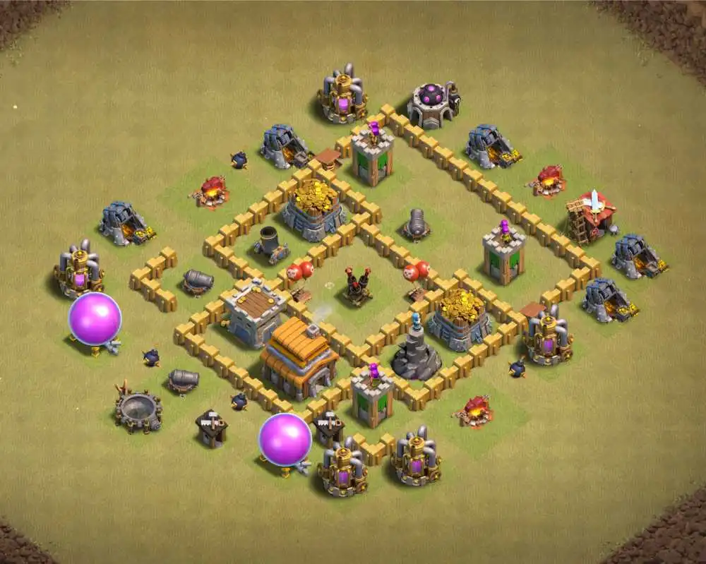 Best-war-base-for-townhall-5-base-link