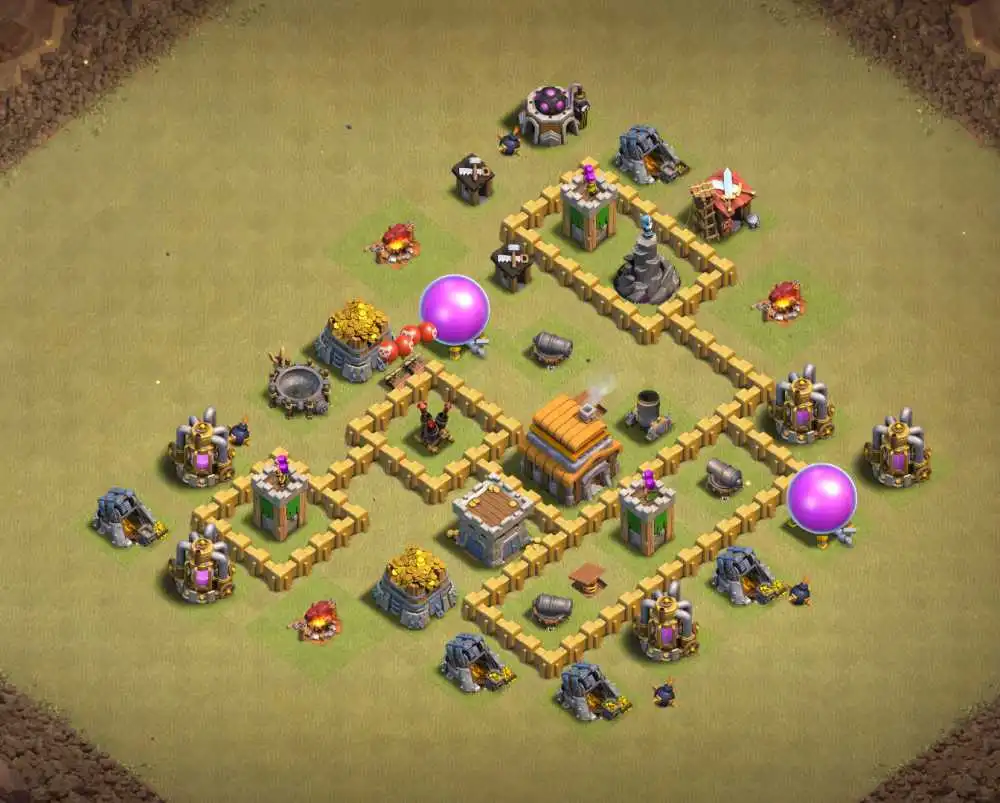 Best-war-base-for-townhall-5-base-link