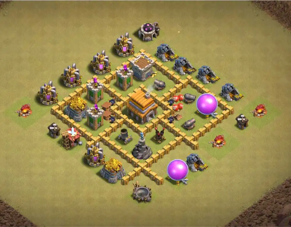 Best-war-base-for-townhall-5-base-link