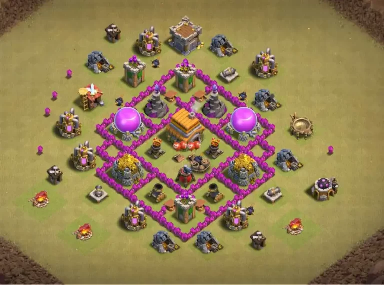 Best Town hall 6 war Base 2023 | th6 base layout copy link in coc