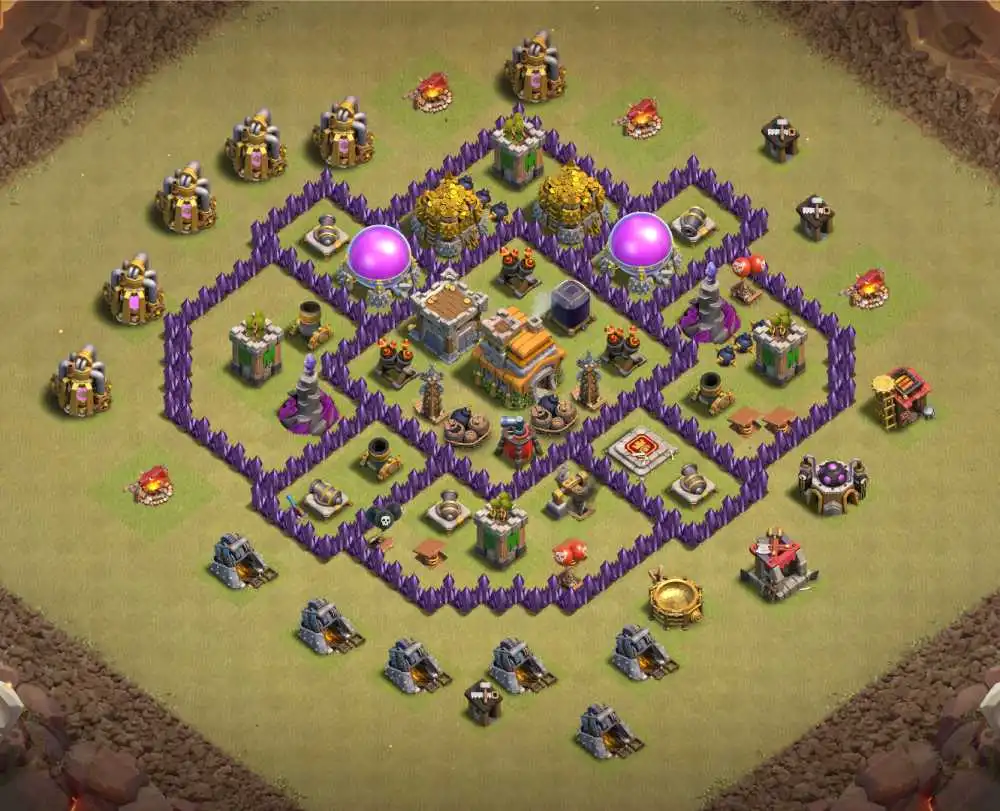 Best-war-base-for-townhall-7-base-link