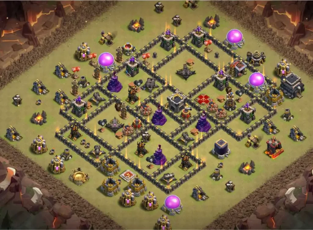 Best-war-base-for-townhall-9-in-clash-of-clans-link