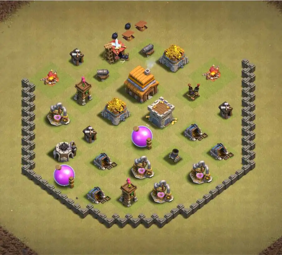 Best-war-base-townhall-4-base-link