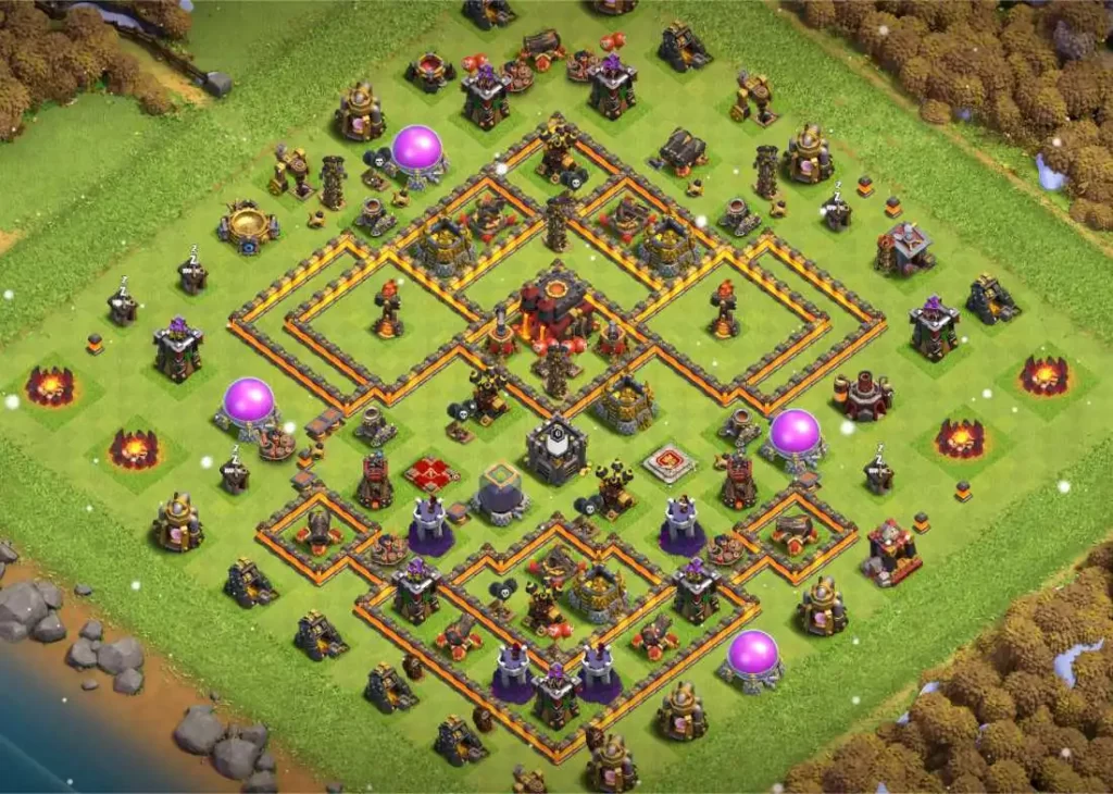 best-trophy-hybrid-base-for-townhall-10-layout-link