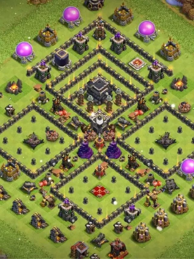 Best ANTI EVERYTHING base for townhall 9 in clash of clans