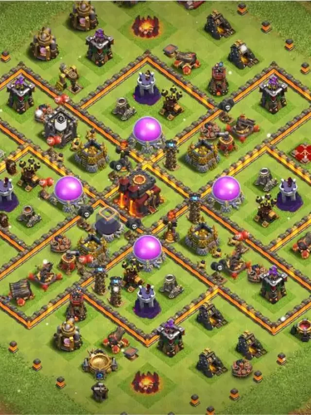 Best FARMING base for townhall 10 in clash of clans