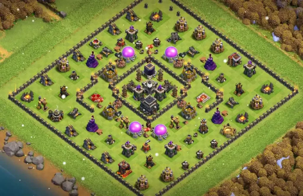 Best-farming-base-for-townhall-9-in-clash-of-clans