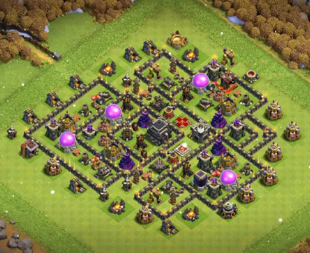 Best-farming-base-for-townhall-9-in-clash-of-clans