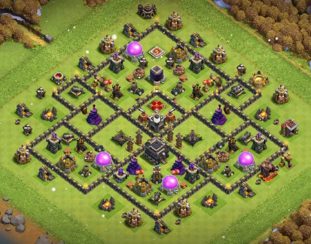 Best-farming-base-for-townhall-9-in-clash-of-clans