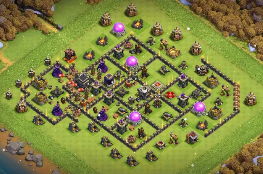 Best-trophy-hybrid-base-for-townhall-9-in-clash-of-clans