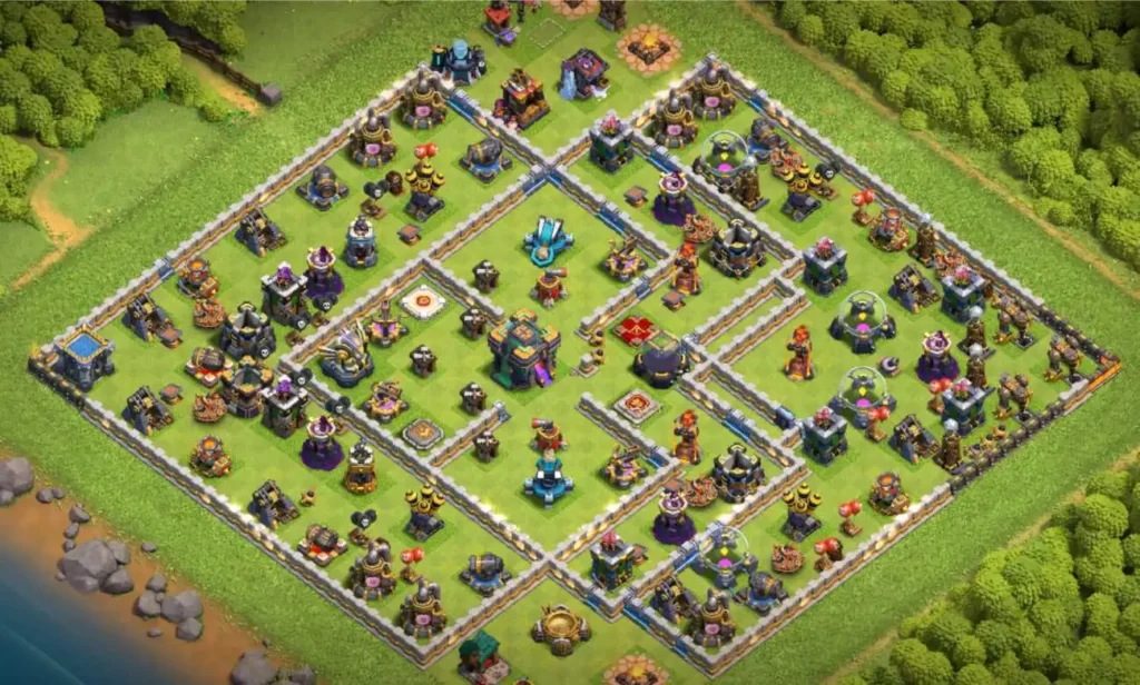 best farming base for townhall 14 in clash of clans