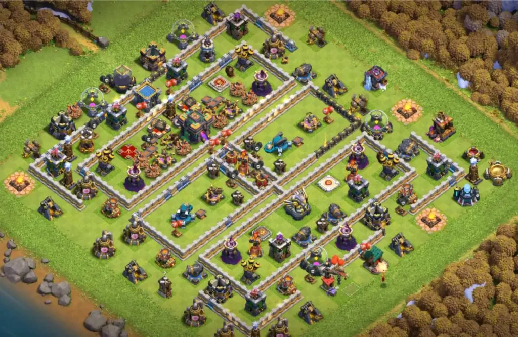 best townhall 14 anti everything base in clash of clans