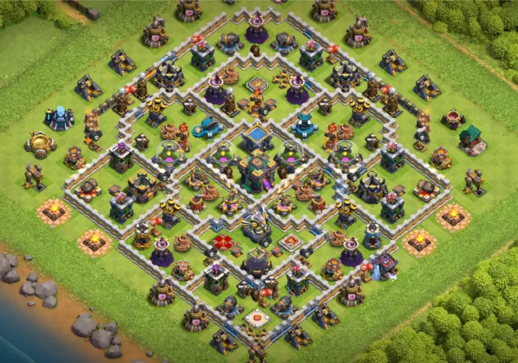 best trophy base for townhall 14 in clash of clans