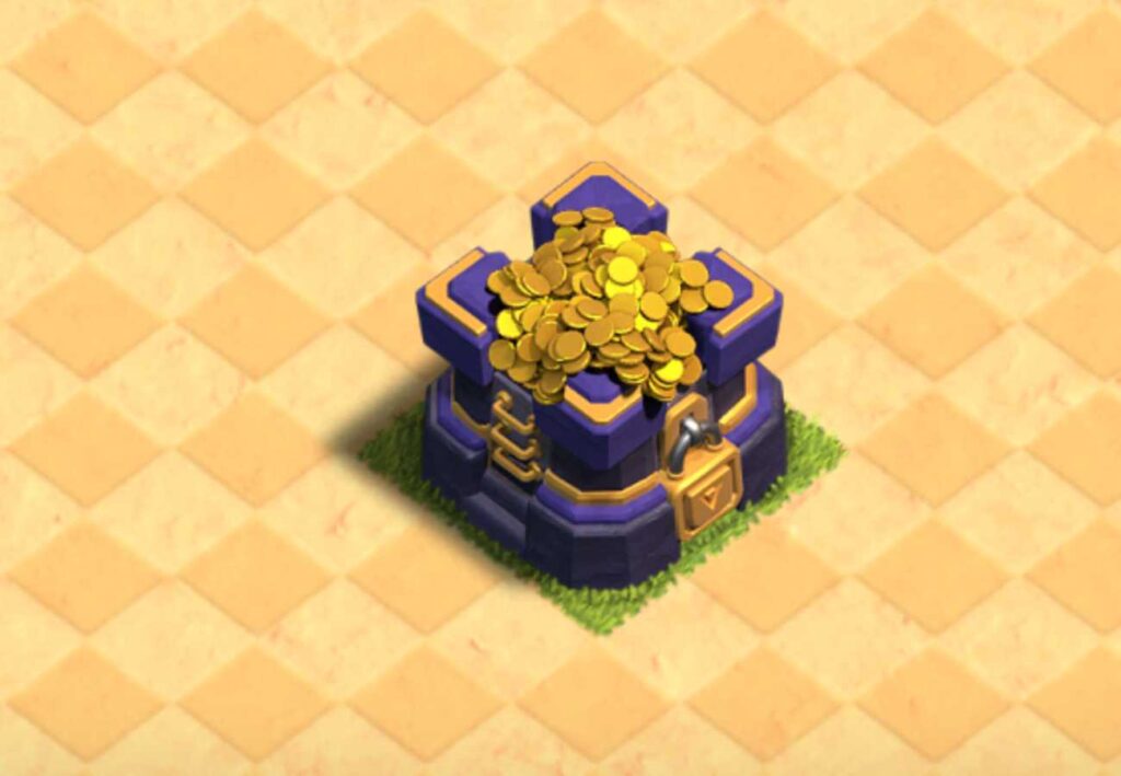 Gold Storage in clash of clans