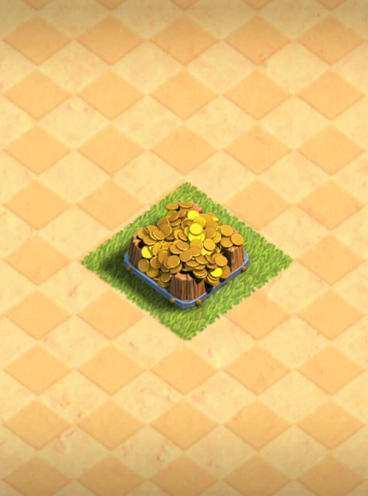 Level 1 Gold Storage in clash of clans