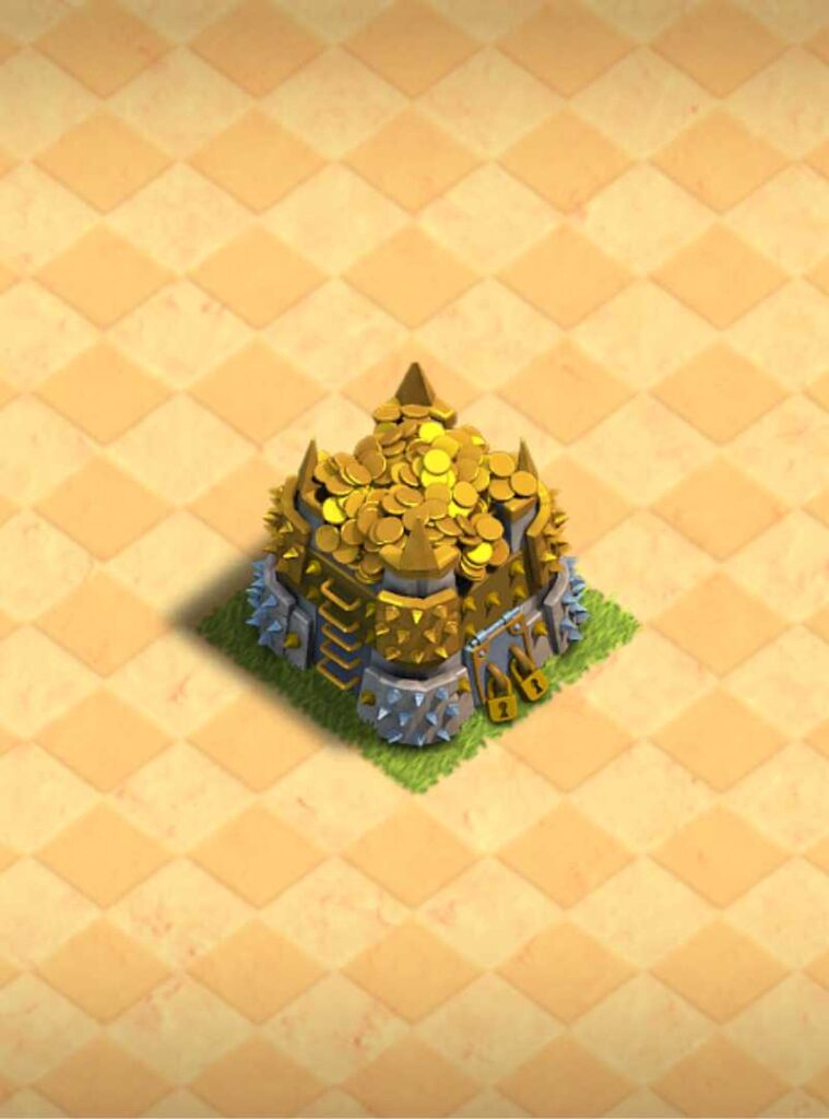 Level 11 Gold Storage in clash of clans