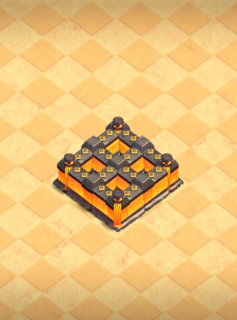 Level 11 Walls in clash of clans