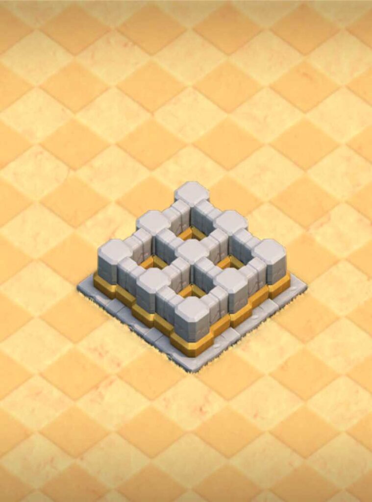 Level 12 Walls in clash of clans