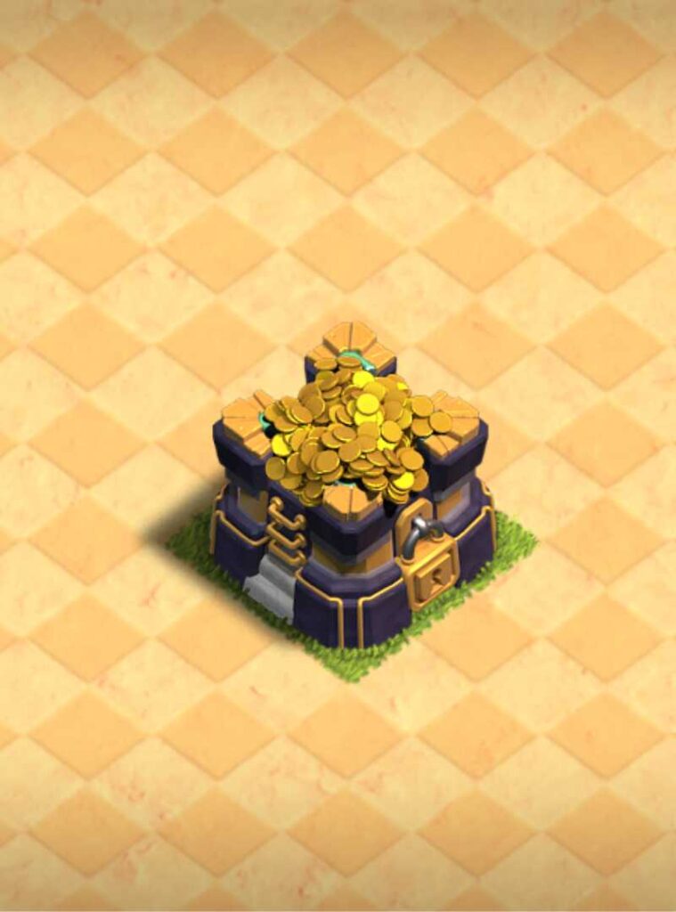 Level 15 Gold Storage in clash of clans