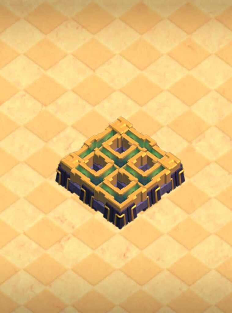 Level 15 Walls in clash of clans