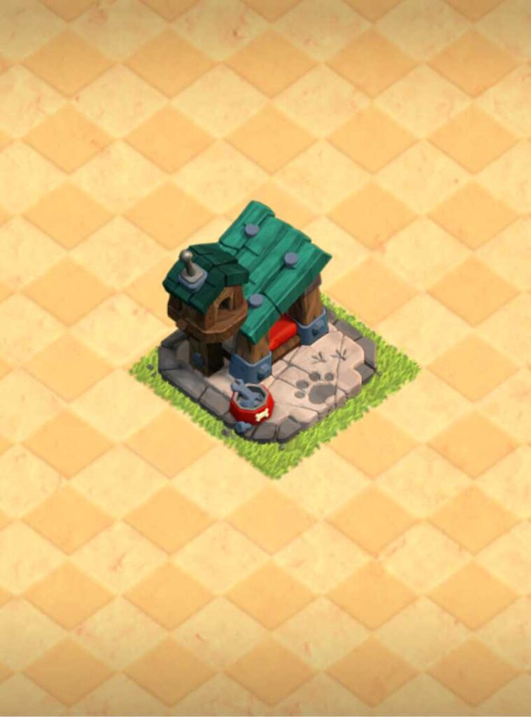 Level 2 Pet house in clash of clans