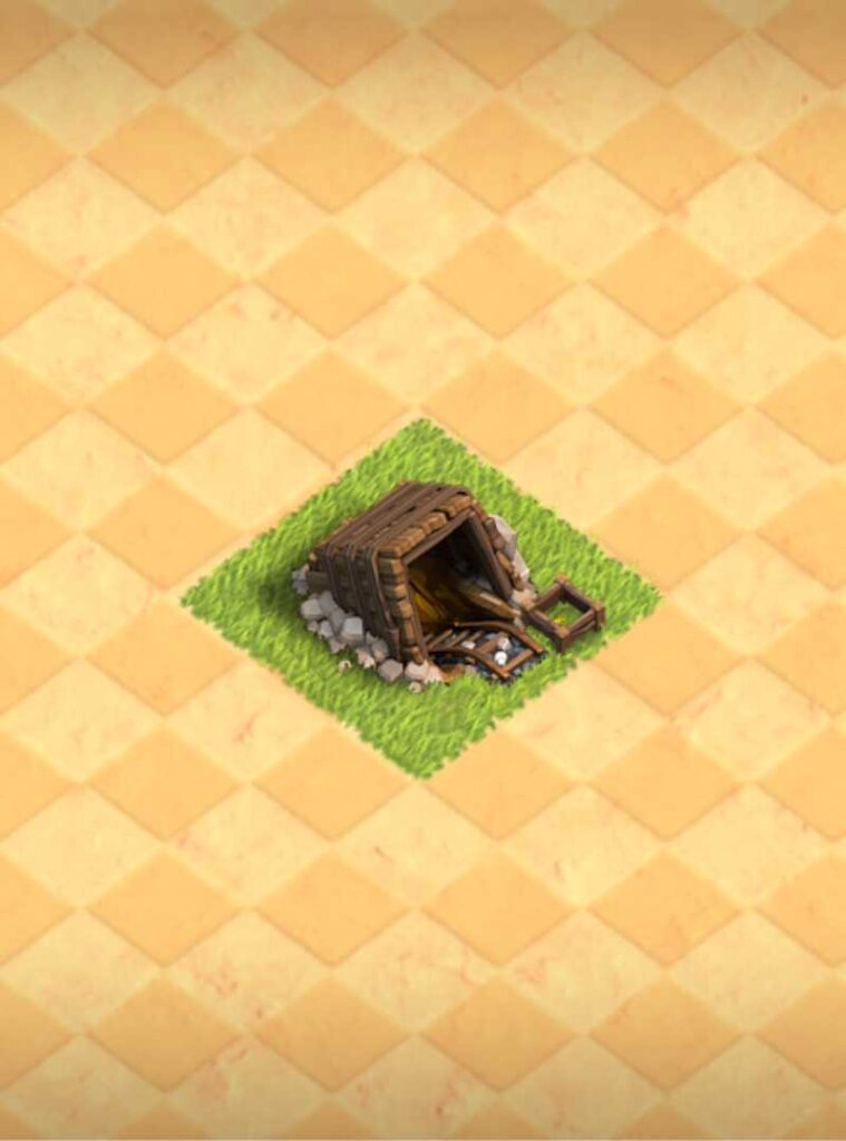 Level 3 Gold mine in clash of clans