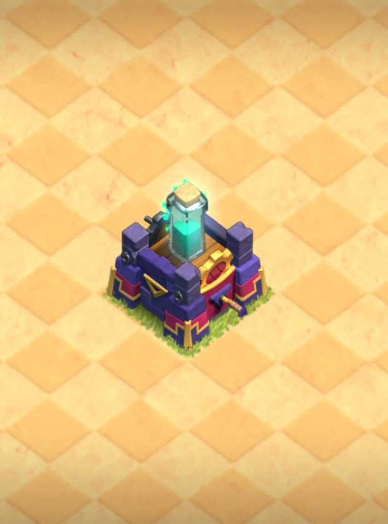 Level 3 Spell tower tower in clash of clans