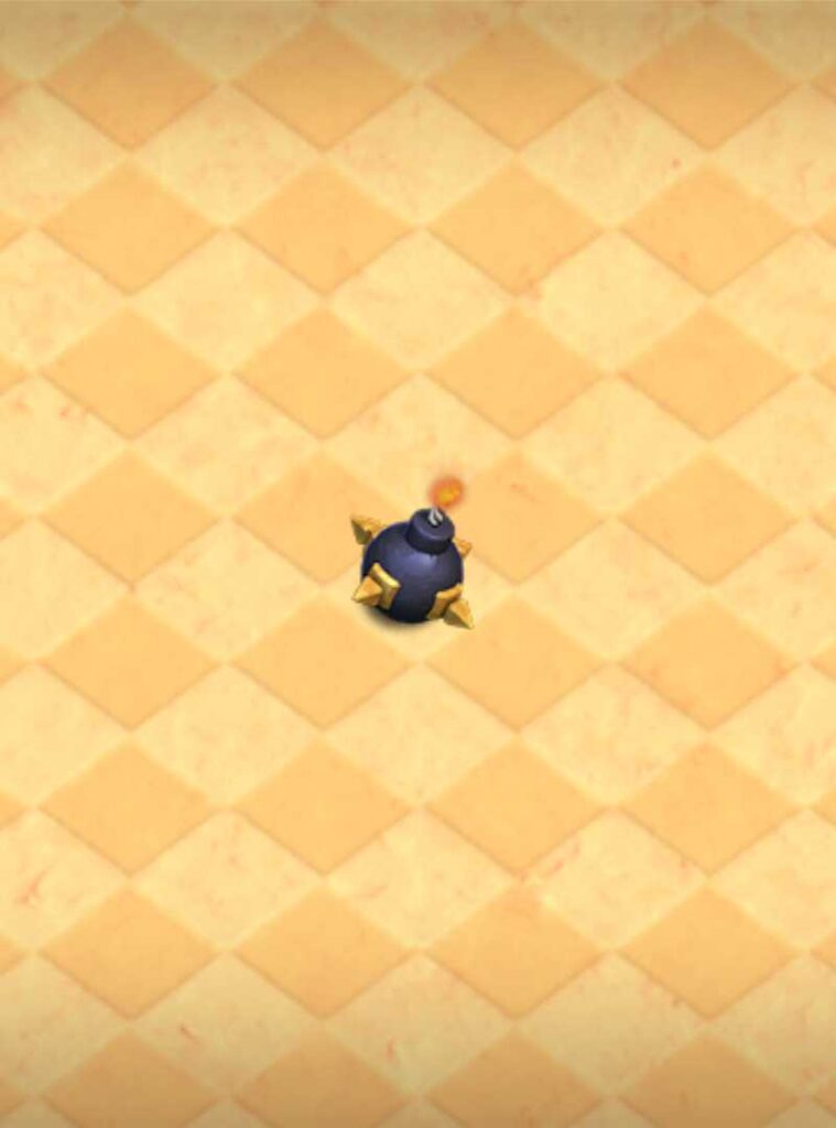 Level 4 Bomb in clash of clans