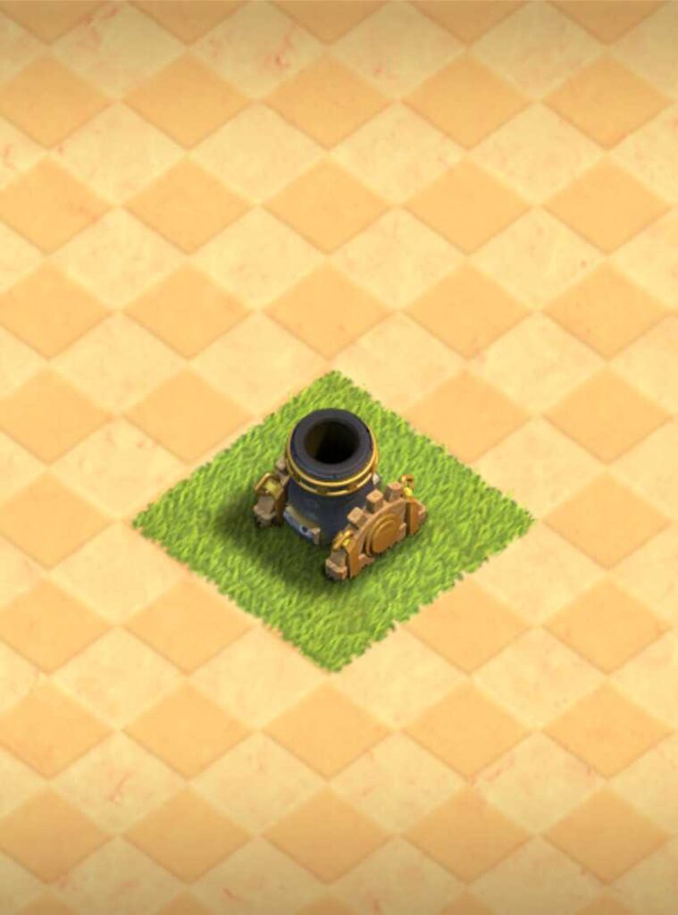 Level 4 Mortar in clash of clans