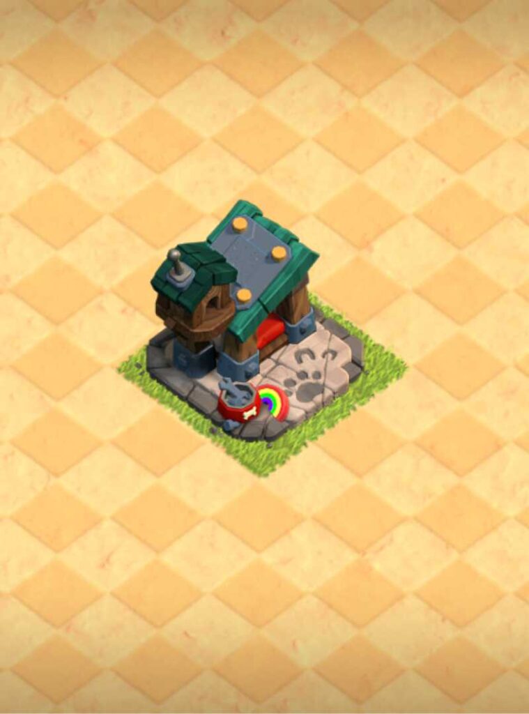 Level 4 Pet house in clash of clans