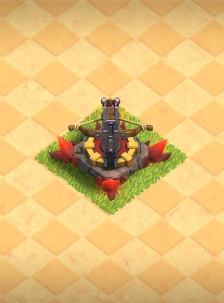 Level 4 X-bow in clash of clans