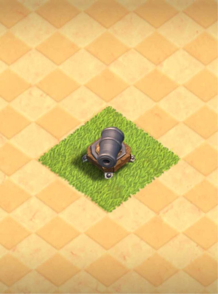 Level 5 Cannon in clash of clans