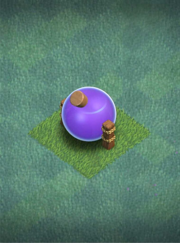 Level 6 Elixir storage in clash of clans