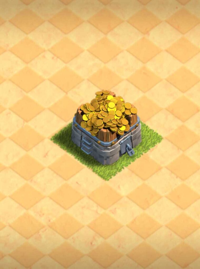 Level 6 Gold Storage in clash of clans