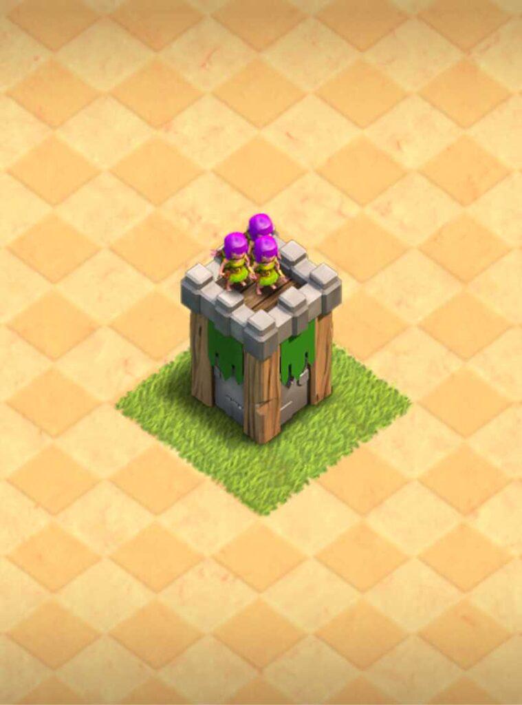 Level 7 Archer Tower in clash of clans