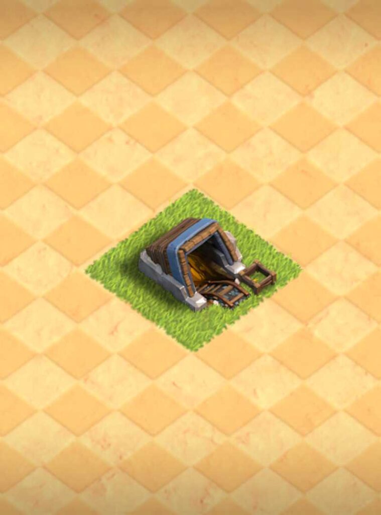 Level 7 Gold mine in clash of clans