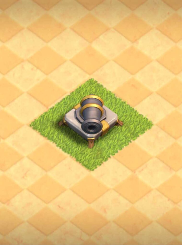 Level 8 Cannon in clash of clans