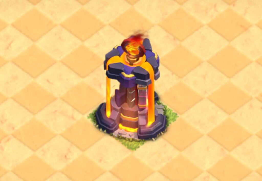 inferno tower in clash of clans clashbase