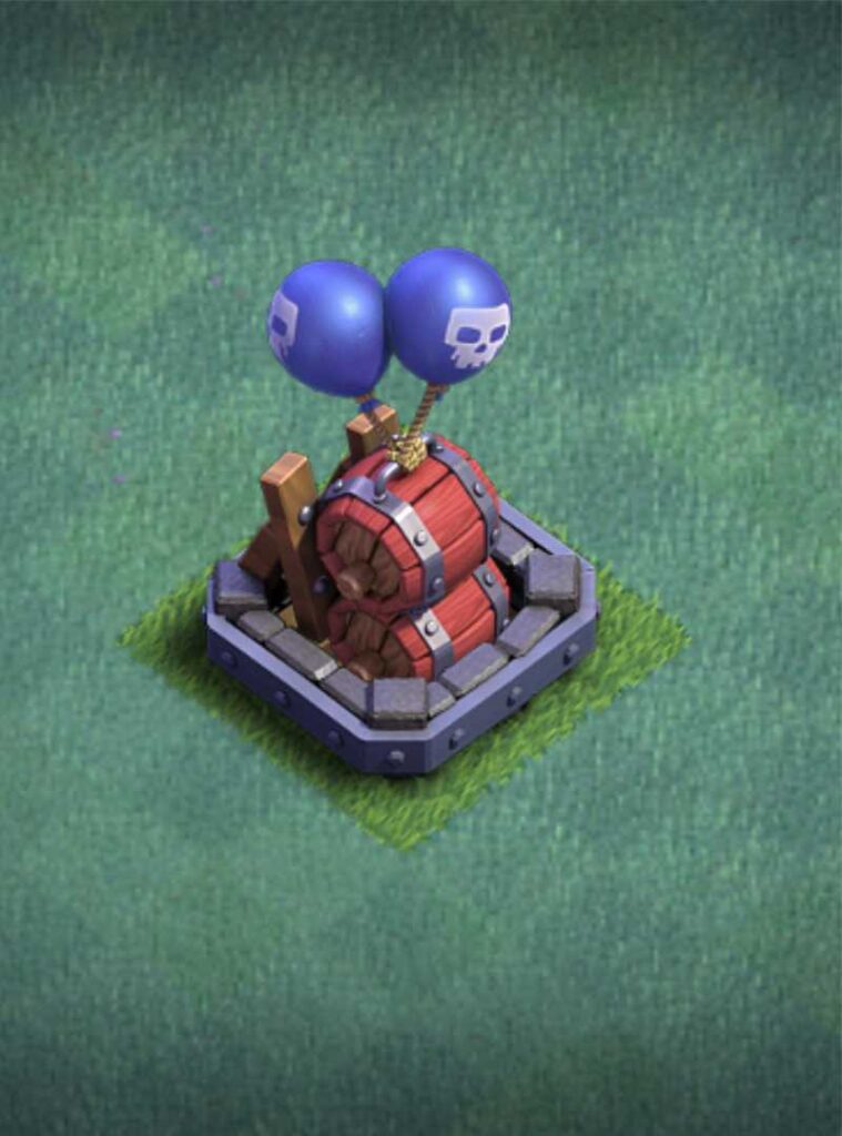 Level 6 Air bombs in clash of clans