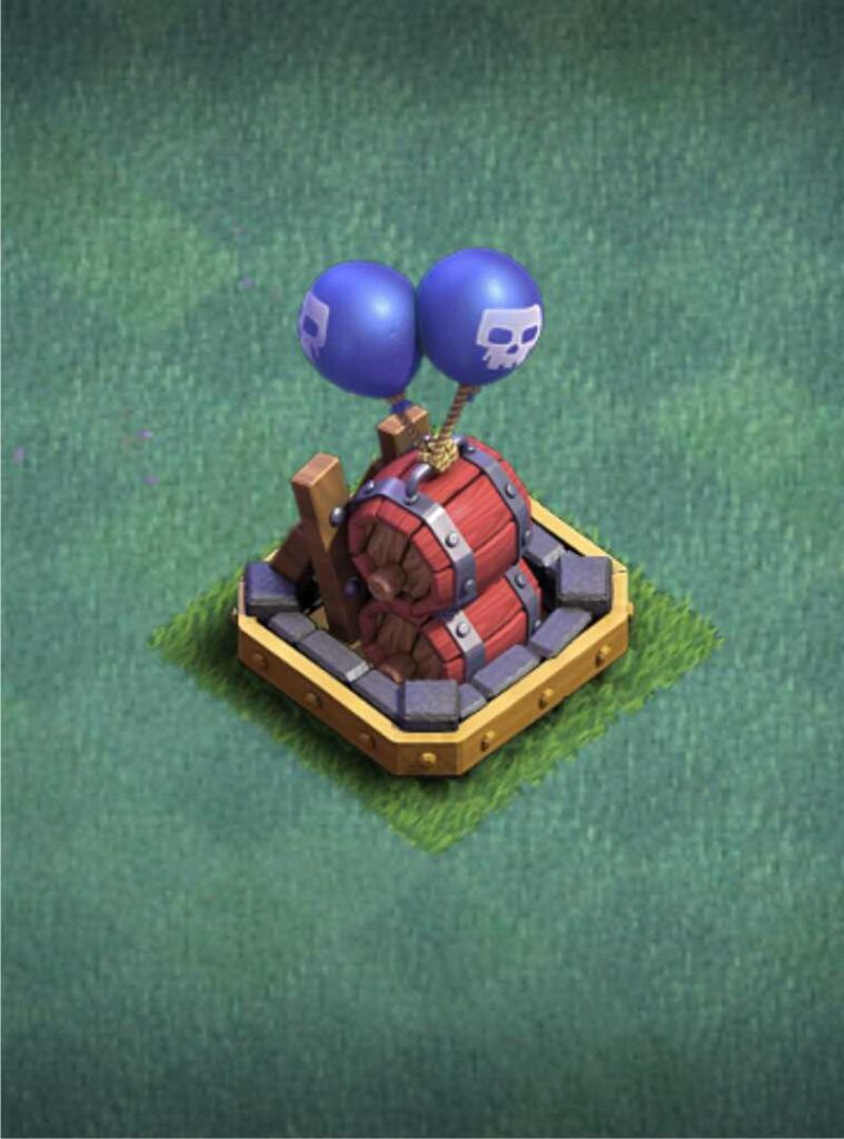 Level 7 Air bombs in clash of clans