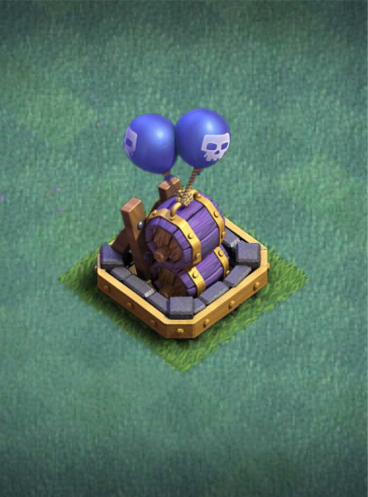 Level 8 Air bombs in clash of clans