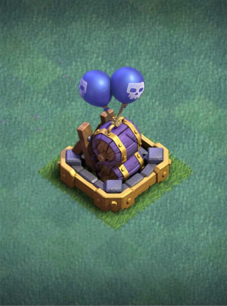 Level 9 Air bombs in clash of clans